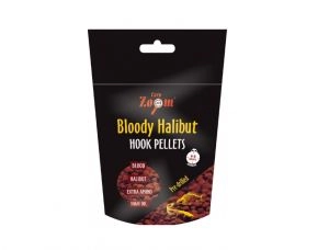 Pelety Bloody Halibut Hook Pellets 15mm 150g Krvavý halibut